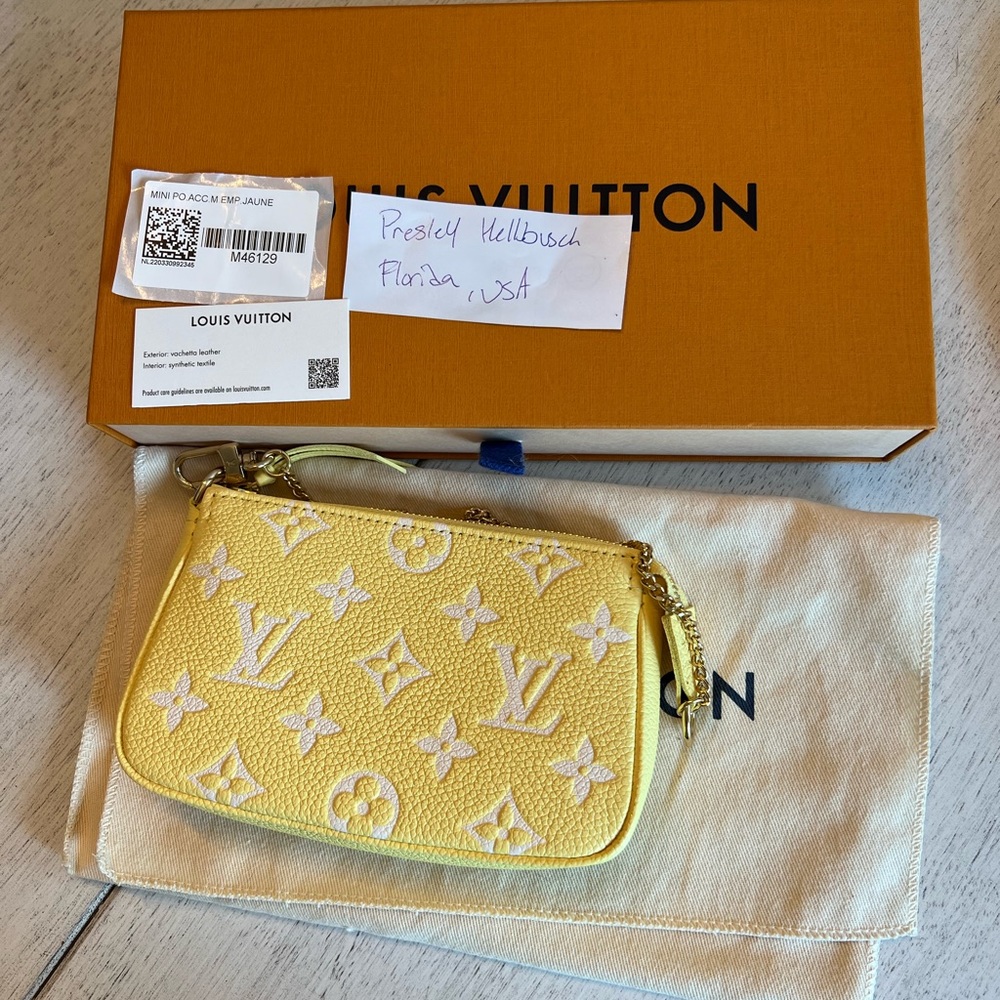 Louis Vuitton Mini Pouchette Accessories